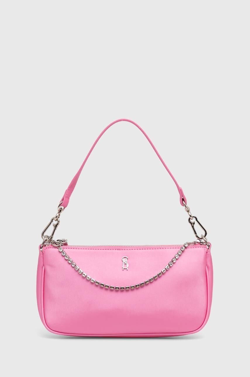 Τσάντα Steve Madden Bfleur χρώμα: ροζ