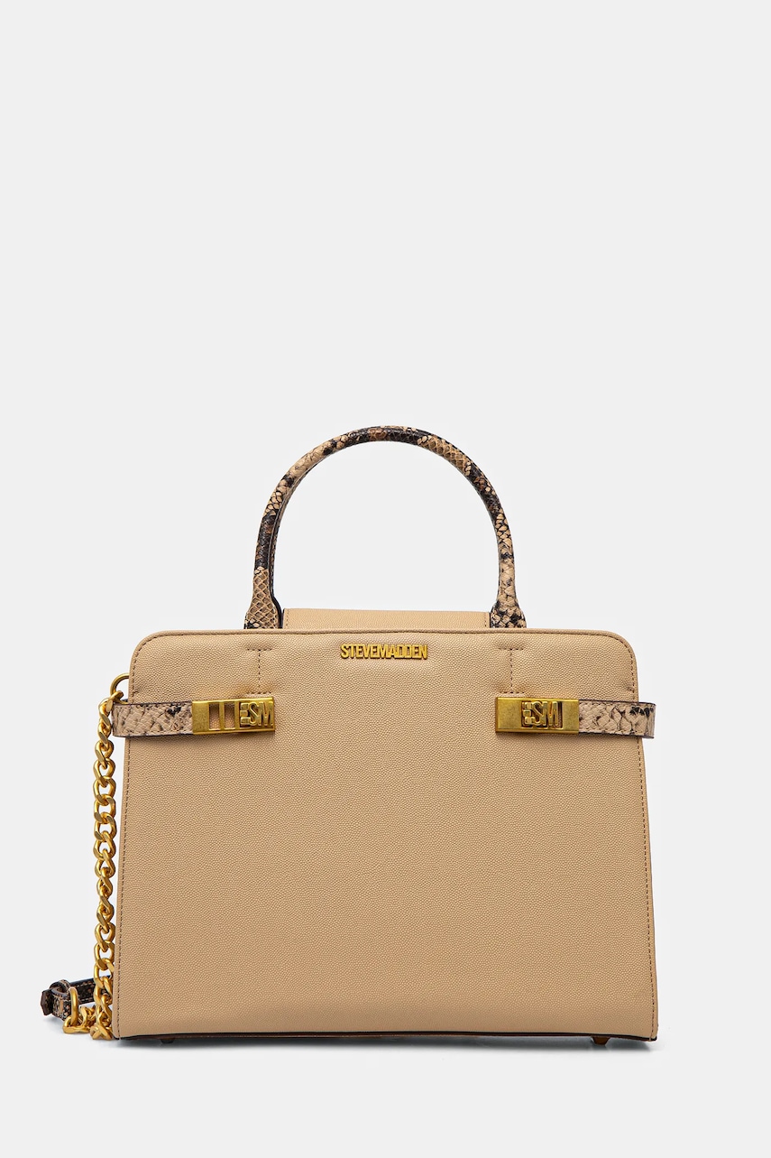 Τσάντα Steve Madden Blorens χρώμα: μπεζ, SM13001647