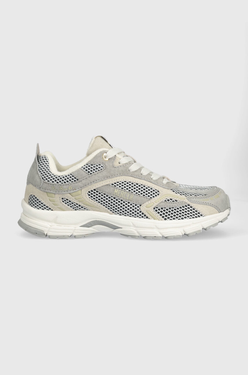 Αθλητικά The Mercer Brand The Re-Run Nubuck χρώμα: γκρι, ME233001
