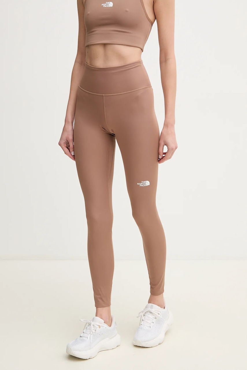 Αθλητικό κολάν The North Face Flex χρώμα: καφέ, NF0A8BRY6IH1