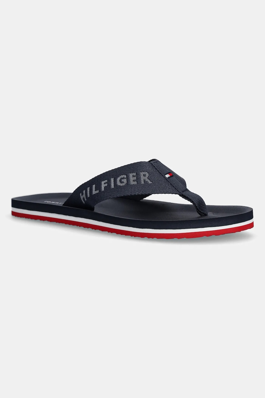 Σαγιονάρες Tommy Hilfiger COMFORT HILFIGER BEACH SANDAL χρώμα: ναυτικό μπλε, FM0FM05341