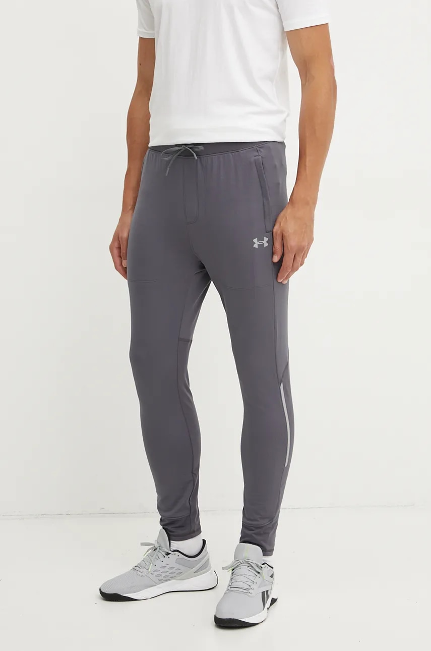 Παντελόνι προπόνησης Under Armour Vanish Cold Weather χρώμα: γκρι, 1387795