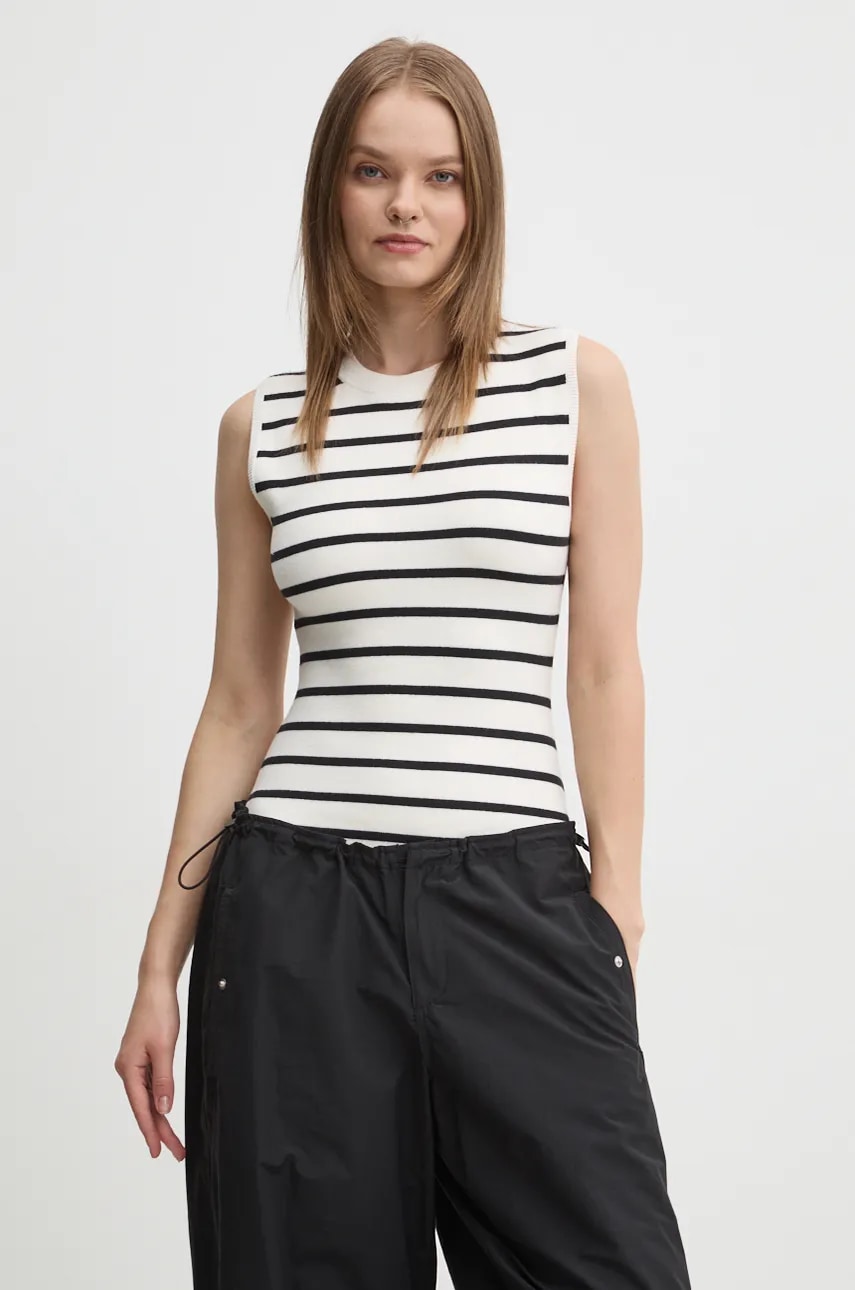 Κορμάκι Abercrombie & Fitch χρώμα: μπεζ, KI150-4240