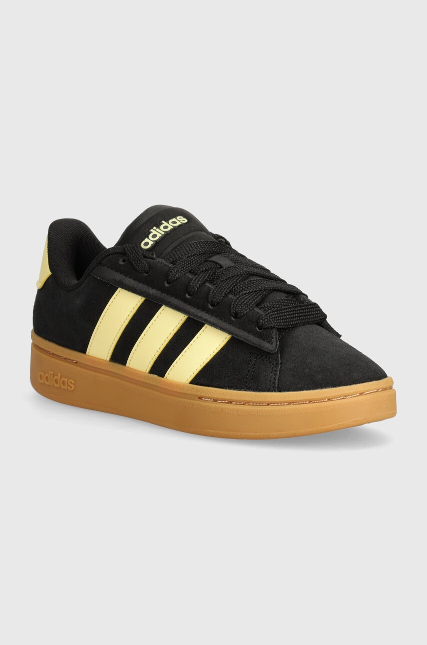 Αθλητικά adidas Grand Court Alpha χρώμα: μαύρο, IH1288