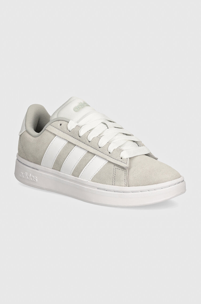 Αθλητικά adidas Grand Court Alpha χρώμα: γκρι, JH7234