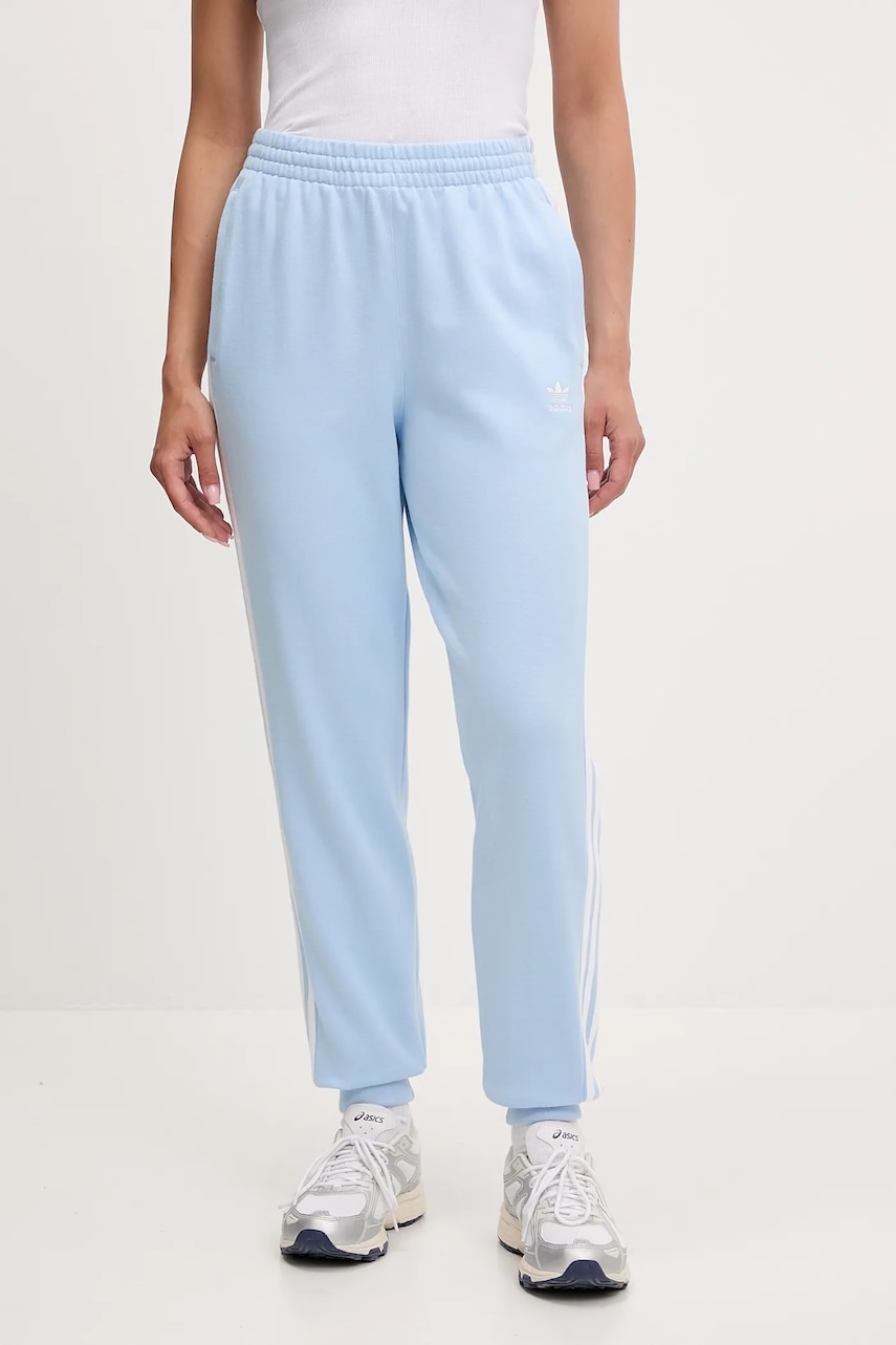 Παντελόνι φόρμας adidas Originals 3S JOGGER PANT χρώμα: μπλε, JC8145