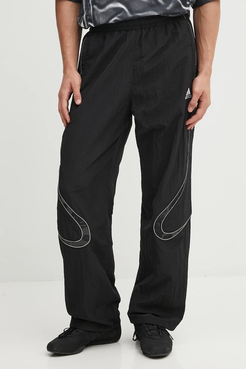 Παντελόνι φόρμας adidas Originals Adilenium Tg Tp ανδρικό, χρώμα: μαύρο, KF8521