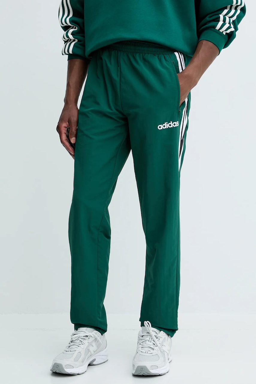 Παντελόνι φόρμας adidas Originals Track Pant ανδρικό, χρώμα: πράσινο, JX3055