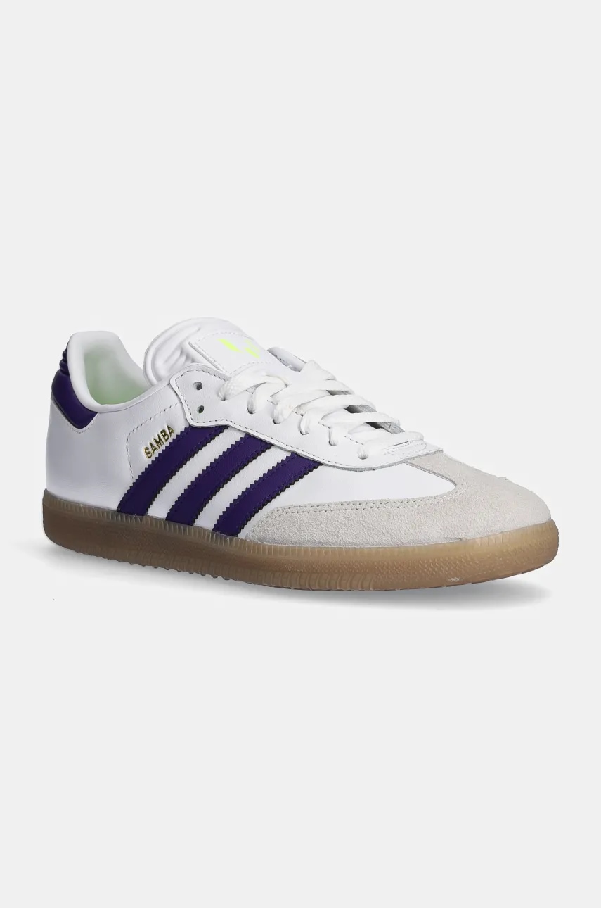 Παπούτσια εσωτερικού χώρου adidas Performance Samba Messi χρώμα: άσπρο, IH8161