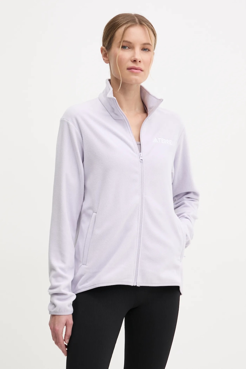 Αθλητική μπλούζα adidas TERREX Essentials χρώμα: μοβ, JP1453