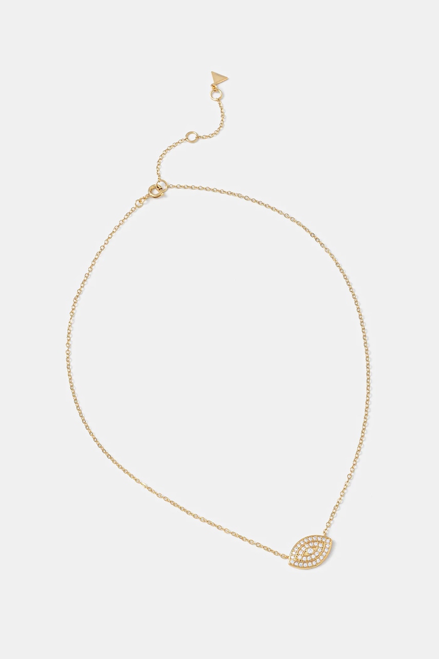 Επιχρυσωμένο κολιέ Aldo EYENECKLACE.972