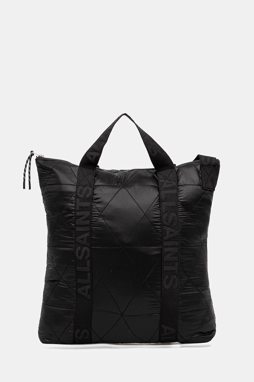 Σακίδιο πλάτης AllSaints KEI χρώμα: μαύρο, M140XD