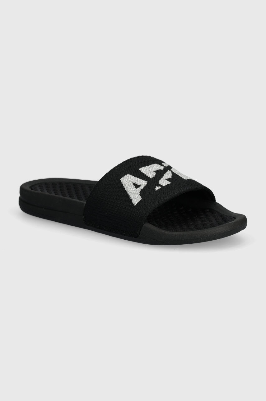 Παντόφλες APL Athletic Propulsion Labs TECHLOOM SLIDE χρώμα: μαύρο