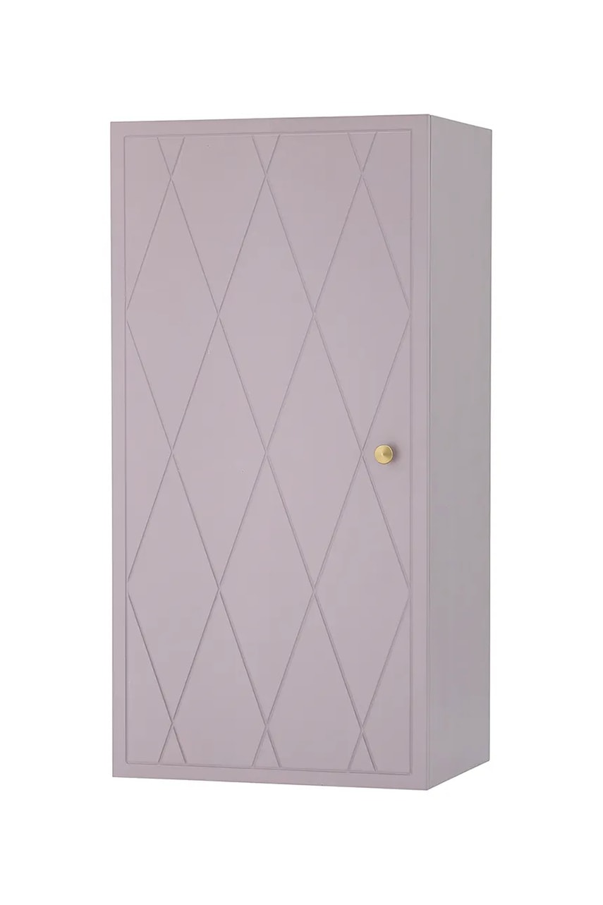 Ντουλάπι τοίχου Bloomingville Nell Cabinet 40 x 80 x 30 cm χρώμα: μοβ