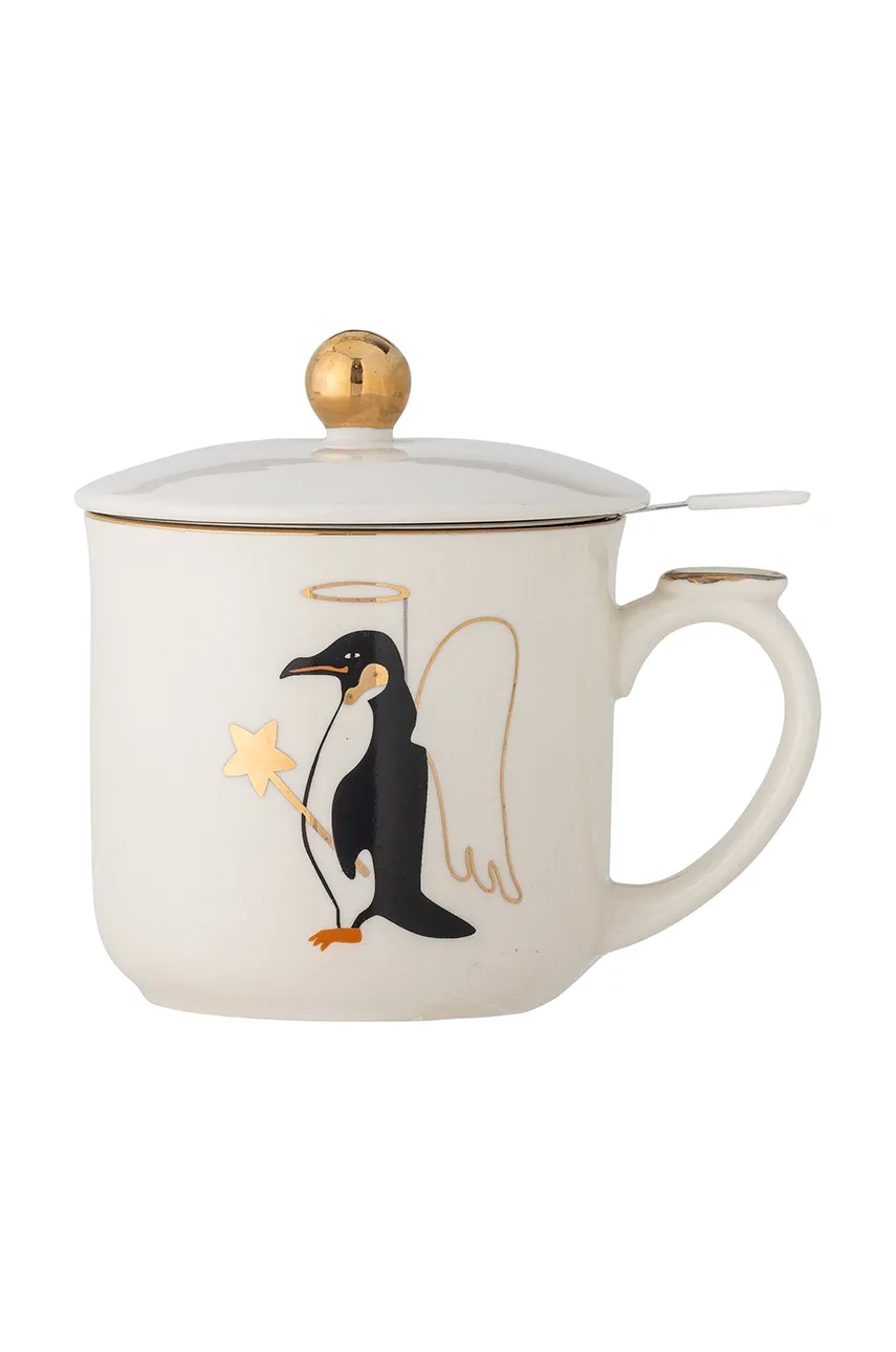 Κύπελλο με καπάκι Bloomingville Valentin Mug 300 ml