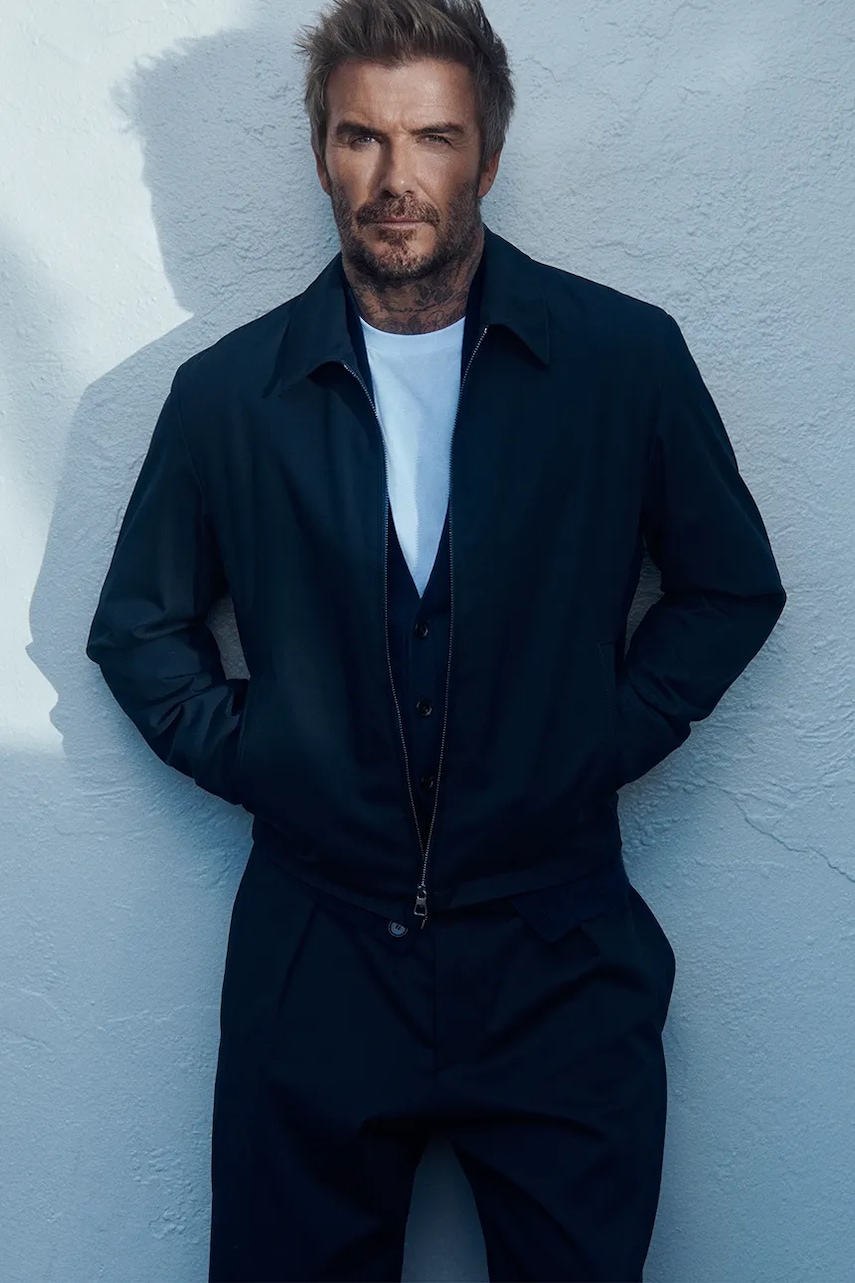 Μπουφάν BOSS BECKHAM X BOSS χρώμα: ναυτικό μπλε, 50549075