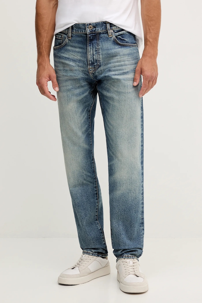 Τζιν παντελόνι BOSS BECKHAM X BOSS χρώμα: μπλε, 50549119