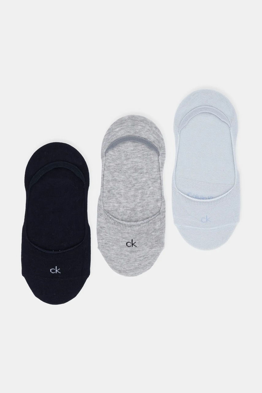 Κάλτσες Calvin Klein 3-pack χρώμα: μπλε, 701234371