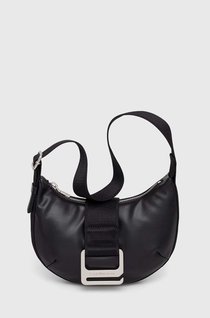 Τσάντα Calvin Klein Jeans χρώμα: μαύρο