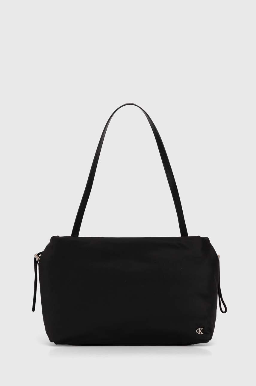 Τσάντα Calvin Klein Jeans χρώμα: μαύρο, K60K612369