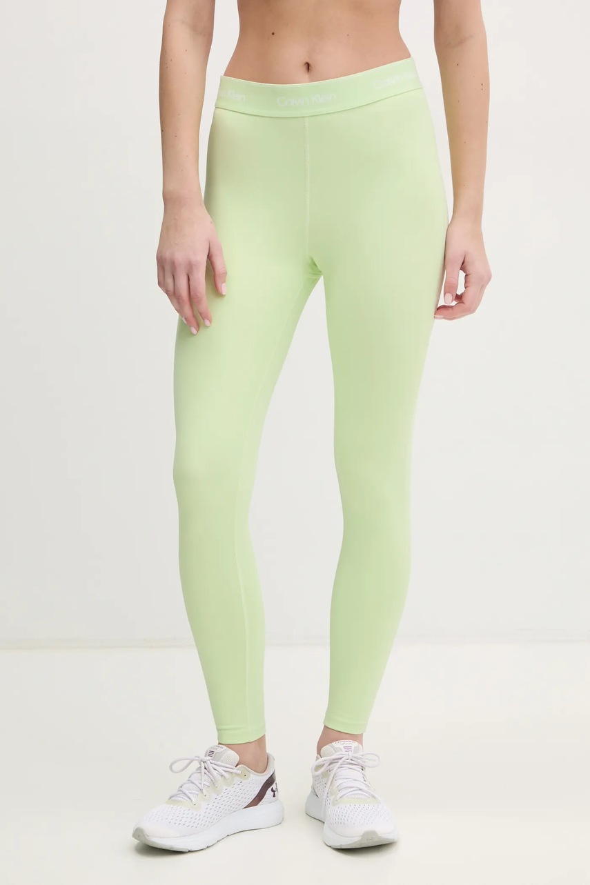 Κολάν προπόνησης Calvin Klein Performance χρώμα: πράσινο, LVGWS5L609