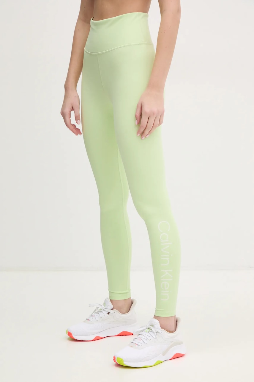 Κολάν προπόνησης Calvin Klein Performance χρώμα: πράσινο, LVGWS5L612
