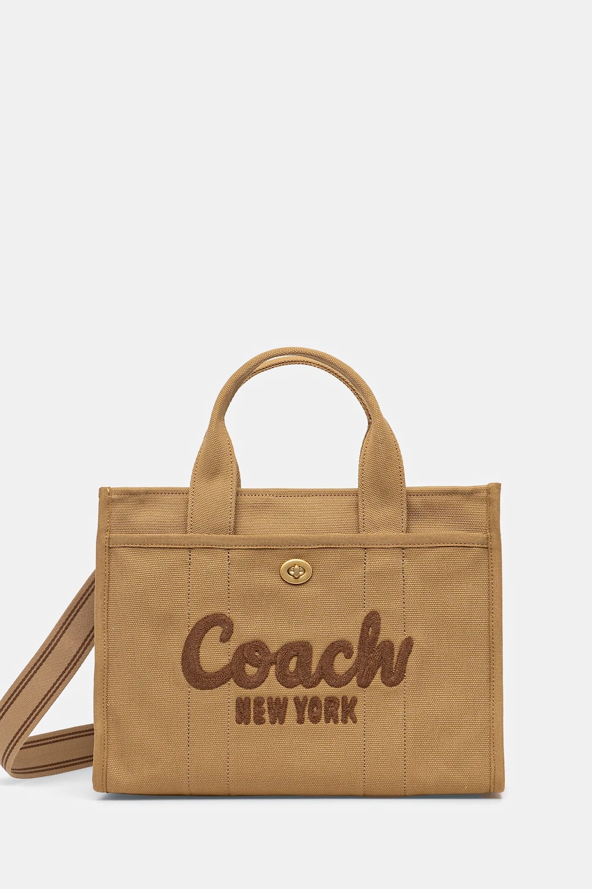 Τσάντα Coach χρώμα: πράσινο