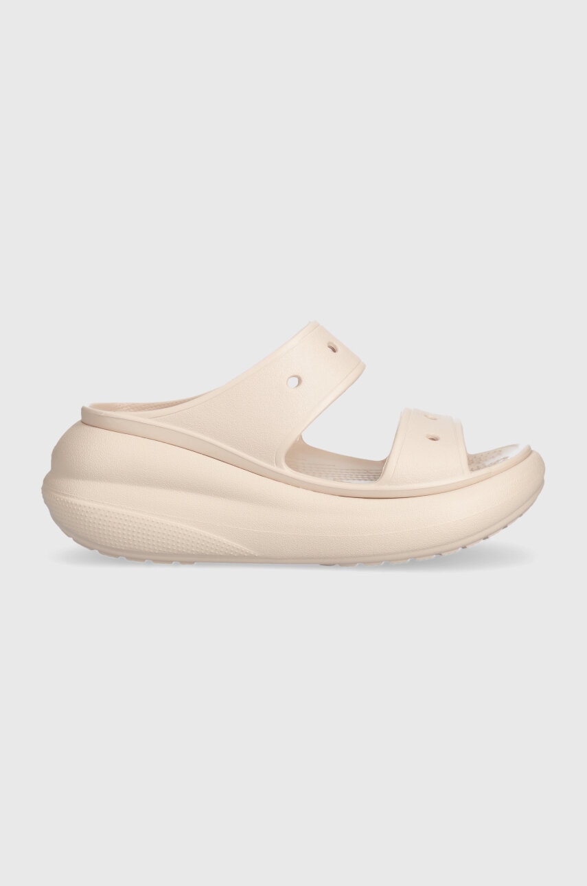 Παντόφλες Crocs Classic Crush Sandal Classic Crush Sandal χρώμα: ροζ, 207670 207670