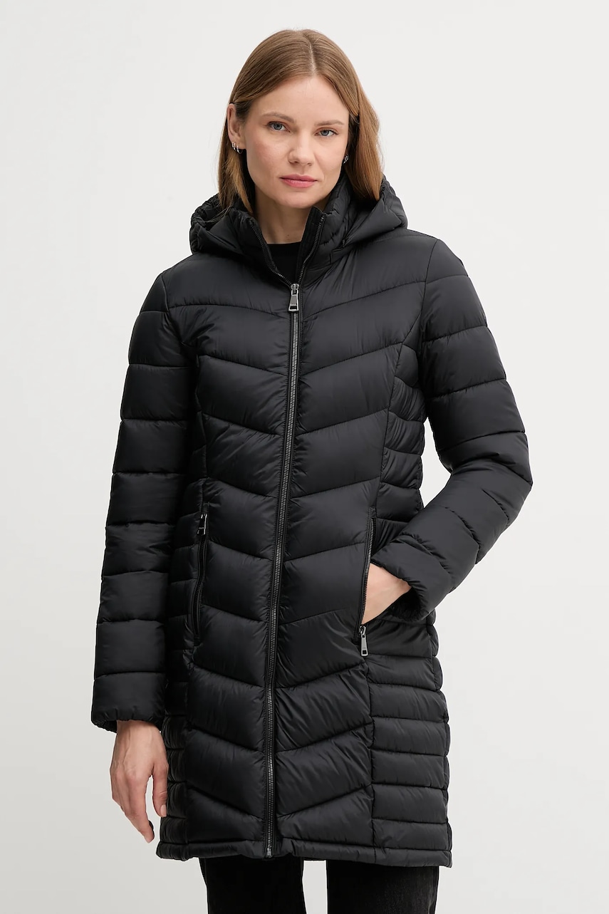 Μπουφάν Dkny χρώμα: μαύρο, DLEMPR21