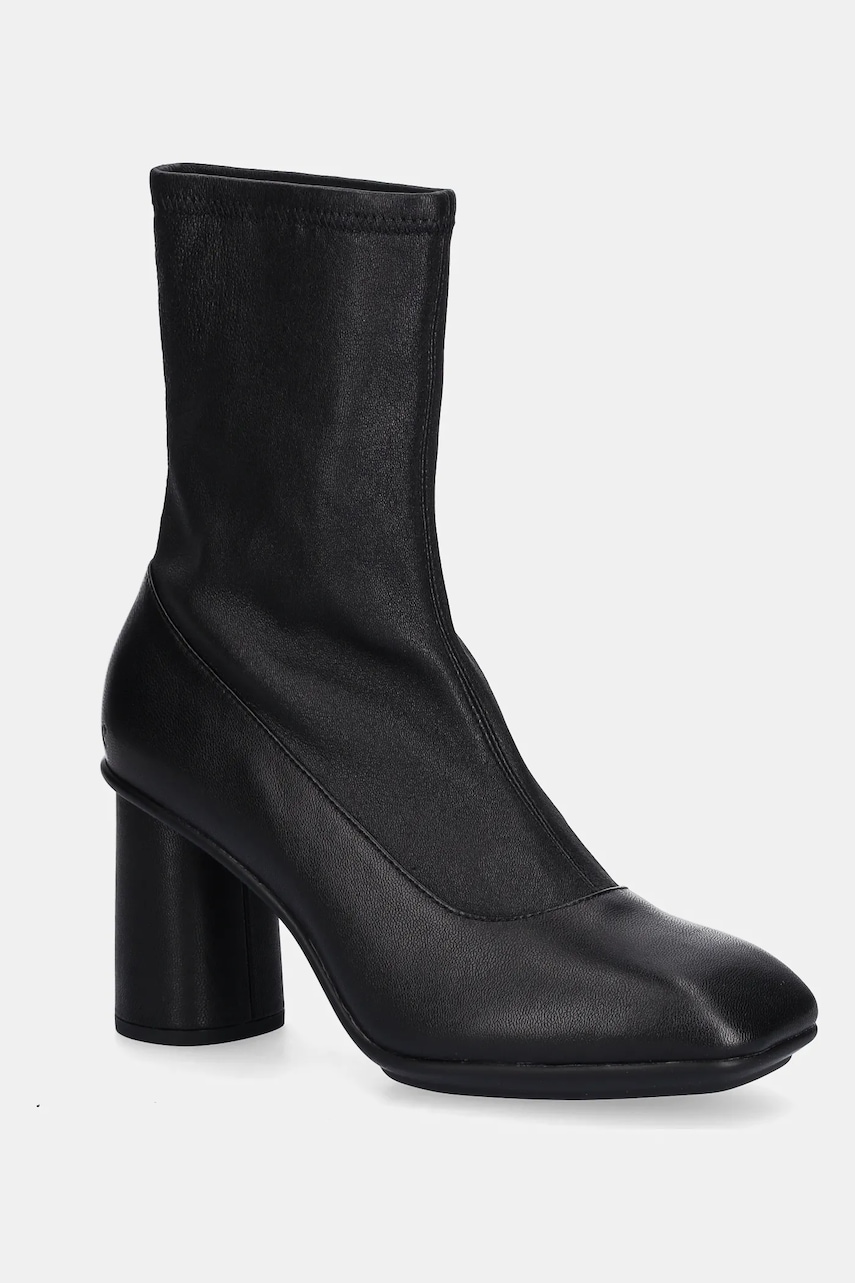 Δερμάτινες μπότες Ecco Sculpted Alba 65 Boot γυναικείες, χρώμα: μαύρο, 234813-51052