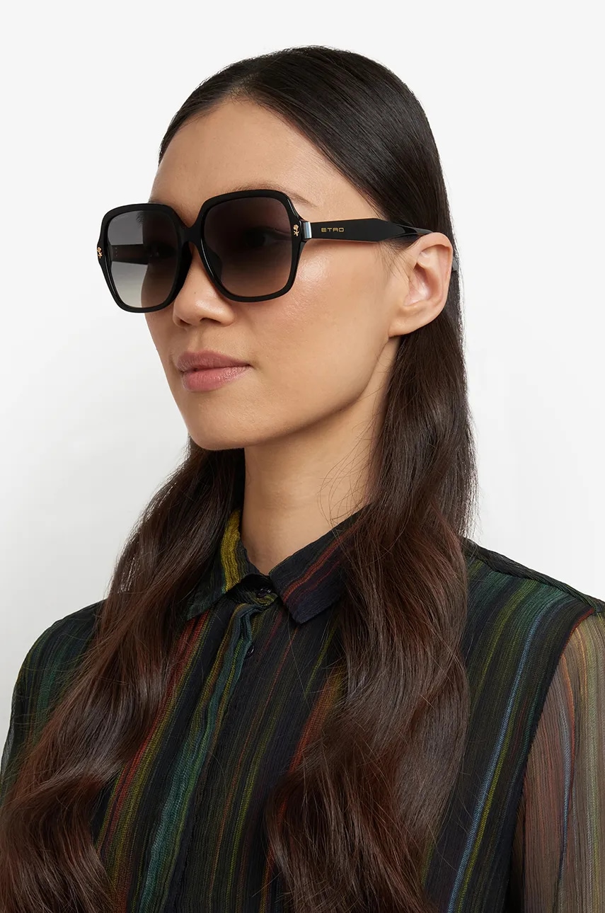 Γυαλιά ηλίου Etro χρώμα: μαύρο, ETRO 0064/F/S