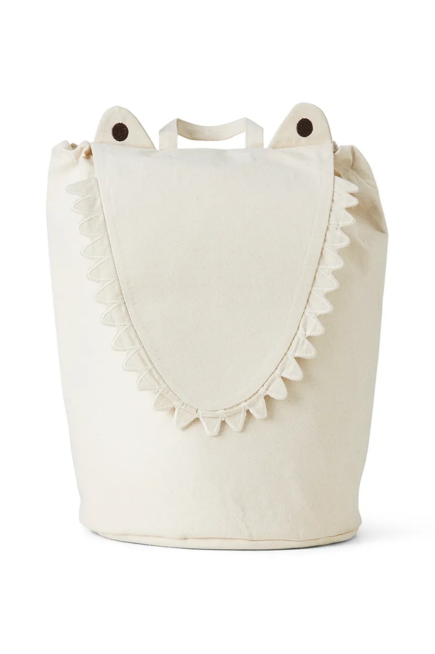 Καλάθι αποθήκευσης ferm LIVING Crocodile Storage χρώμα: άσπρο