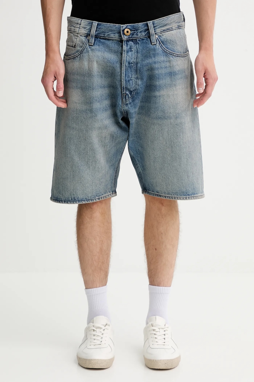 Τζιν σορτς G-Star Raw ανδρικό, χρώμα: μπλε, D24411-D788