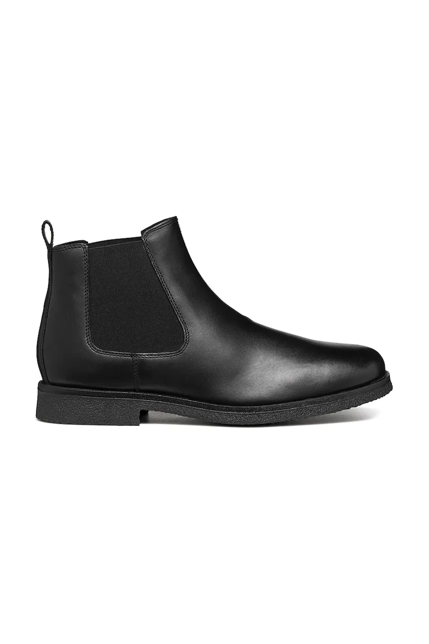 Μπότες τσέλσι Geox UOMO CLAUDIO χρώμα: μαύρο, U2658A 00043 C9999