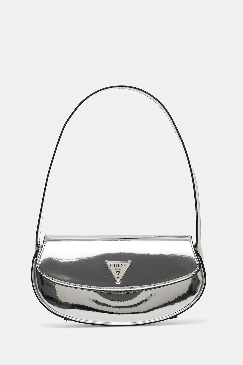 Τσάντα Guess ARNELA χρώμα: ασημί, HWMY94 96780