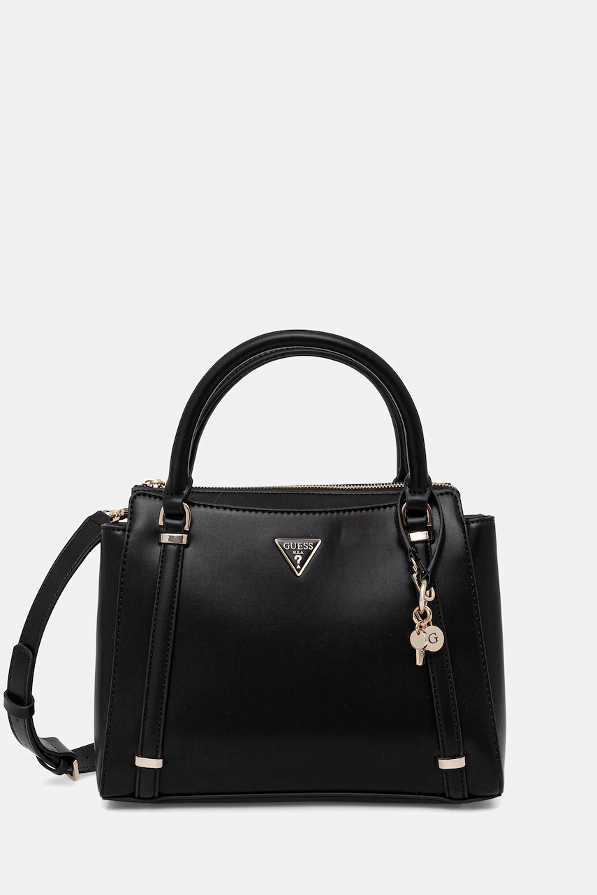 Τσάντα Guess DARYNA χρώμα: μαύρο, HWVG72 08060