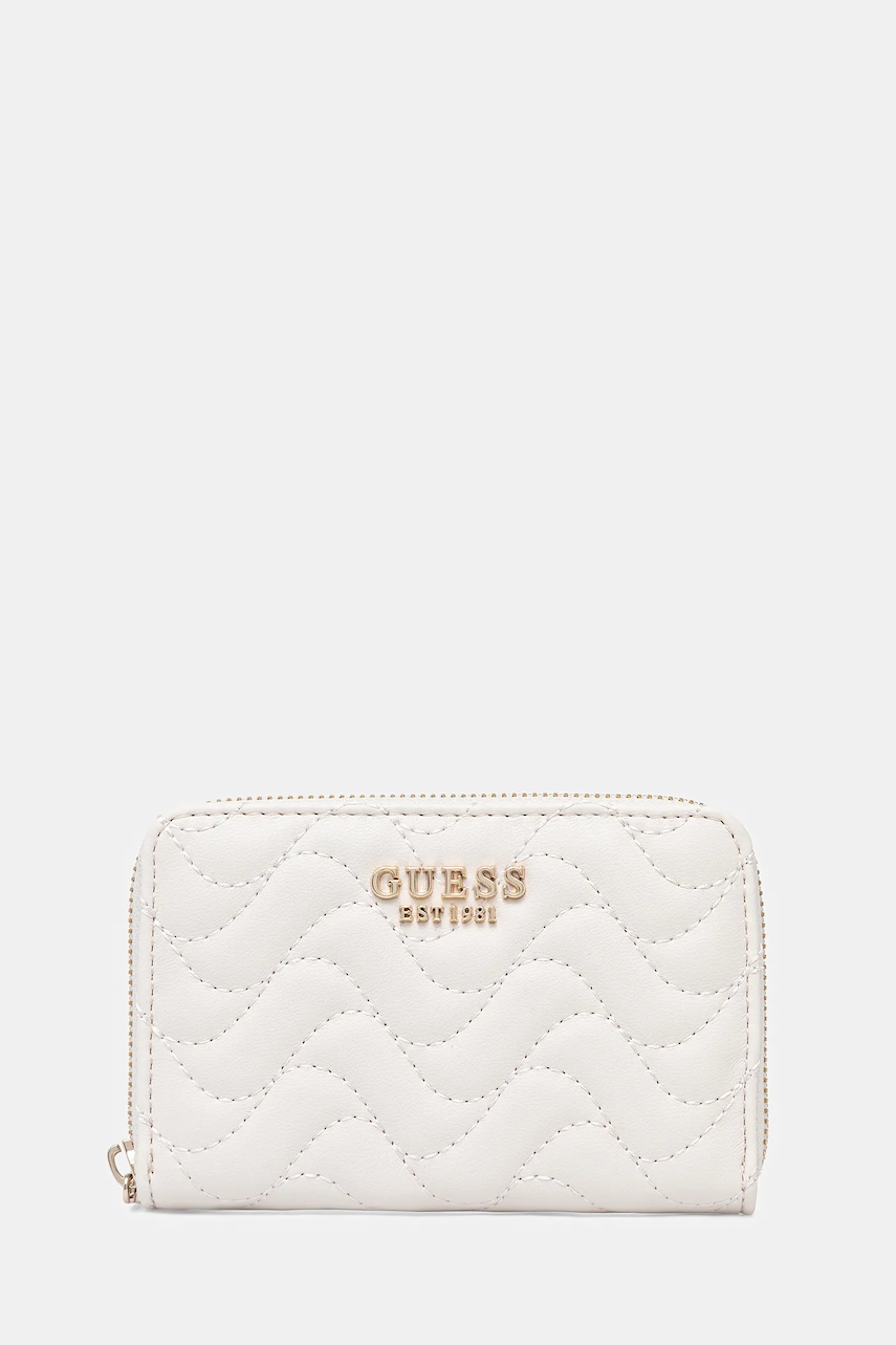 Πορτοφόλι Guess MELISANDRA χρώμα: μπεζ, SWQG96 53140