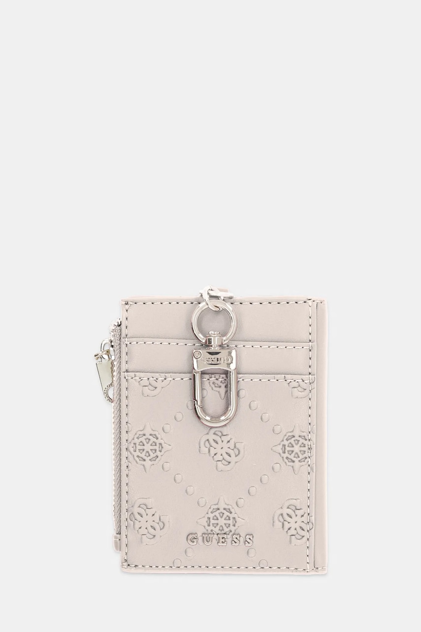 Πορτοφόλι Guess χρώμα: μπεζ, RW7541 P5301
