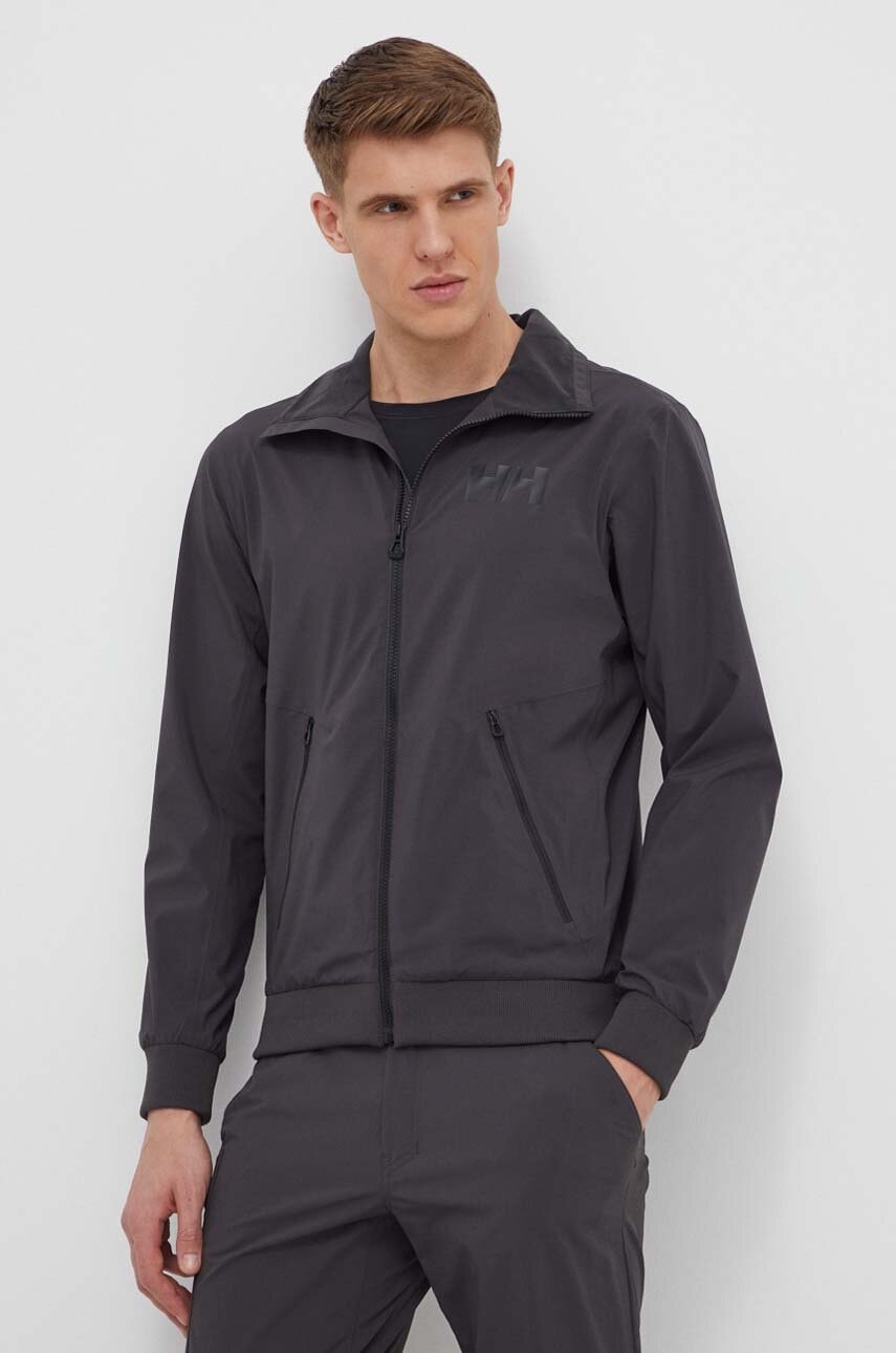 Μπουφάν Helly Hansen χρώμα: γκρι