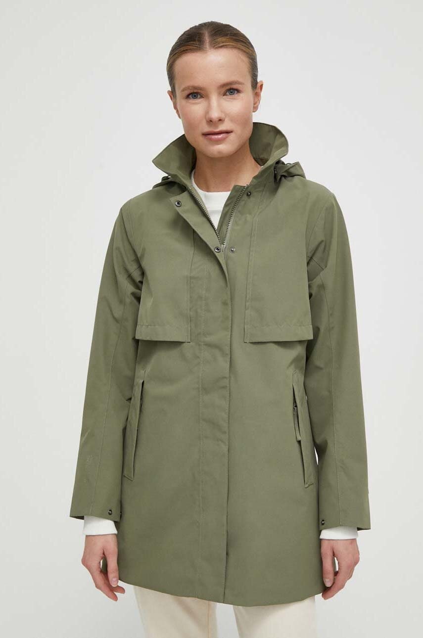 Αδιάβροχο μπουφάν Helly Hansen χρώμα: πράσινο, 54090