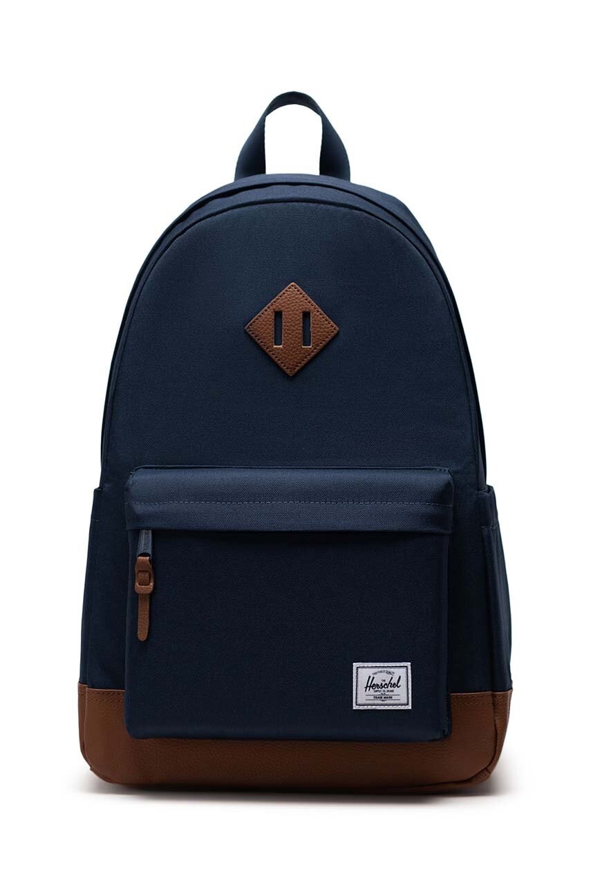 Σακίδιο πλάτης Herschel 11383-03548-OS Heritage Backpack χρώμα: ναυτικό μπλε