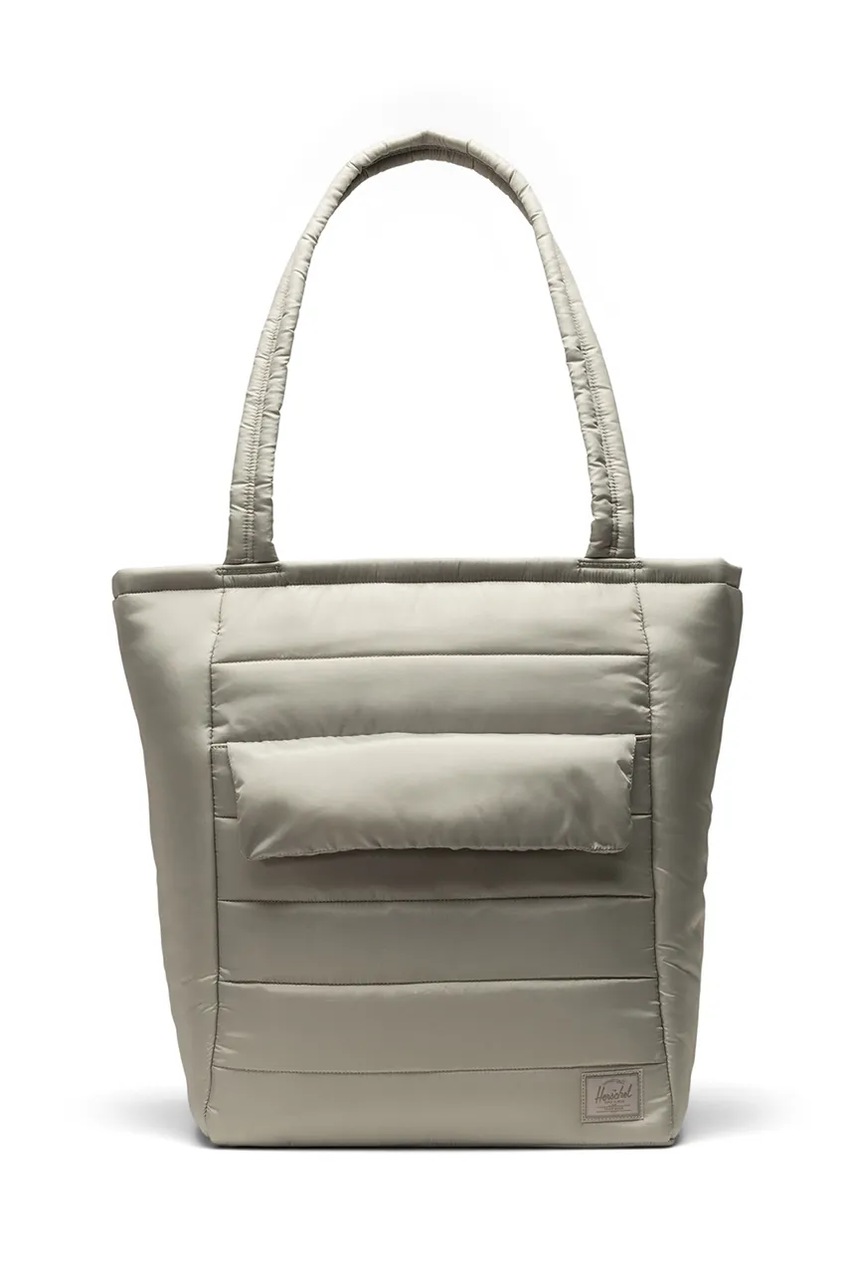 Τσάντα Herschel Herschel Retreat Tote χρώμα: γκρι, 11420-06537-OS
