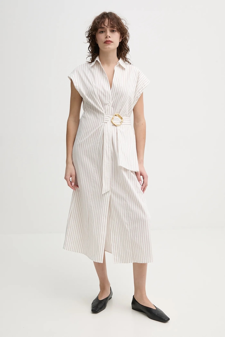 Φόρεμα ISABELLE BLANCHE χρώμα: άσπρο, IS25SS-A148-T015