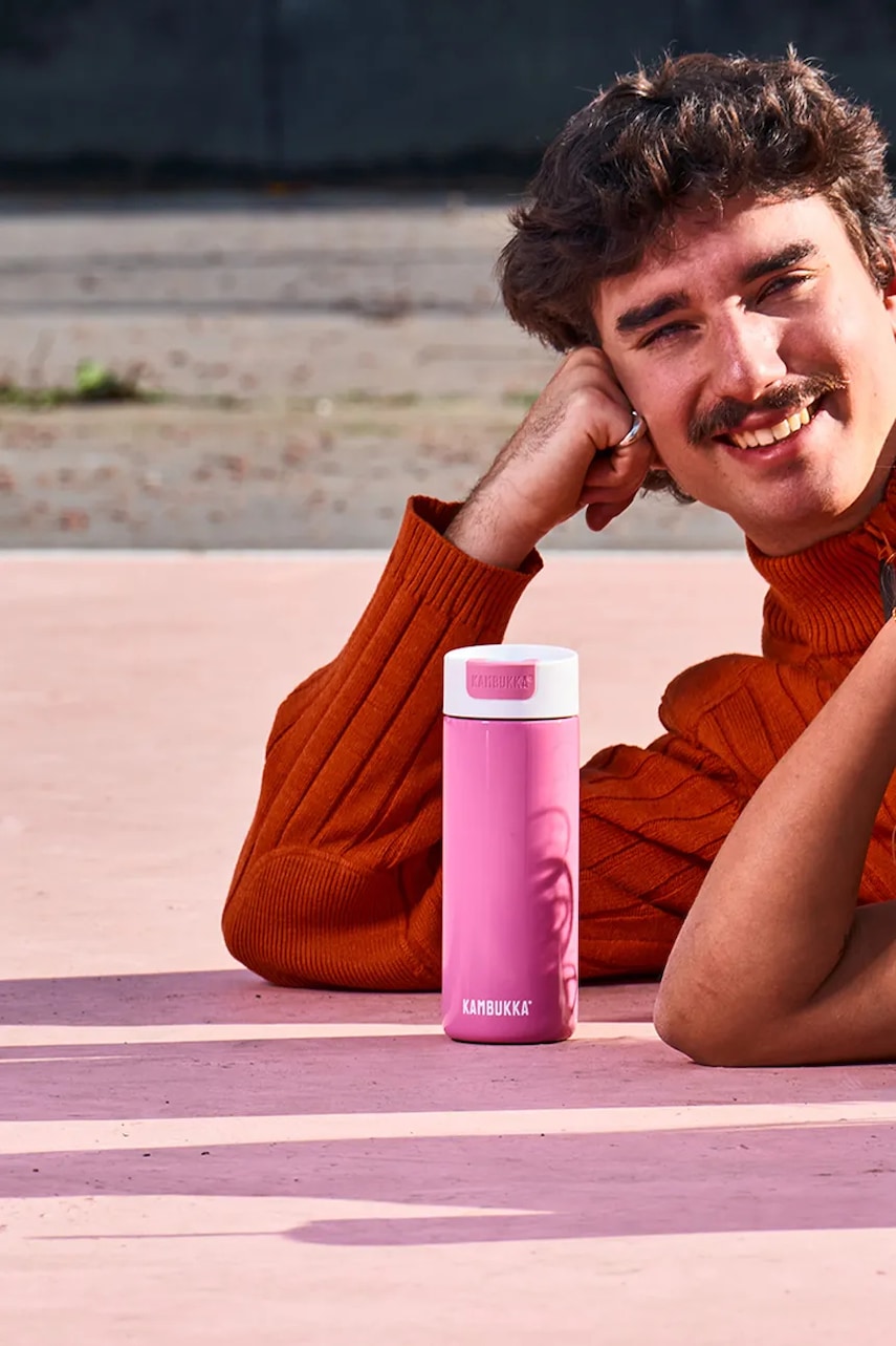 Ισοθερμική κούπα Kambukka Olympus 500ml Macaron Pink χρώμα: ροζ, 11-02028