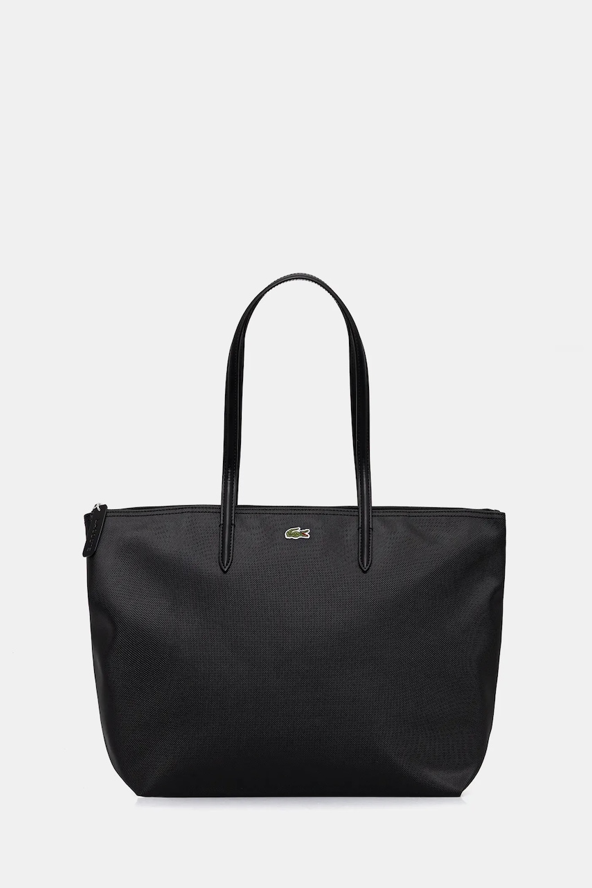 Τσάντα Lacoste χρώμα: μαύρο, NF1888PK