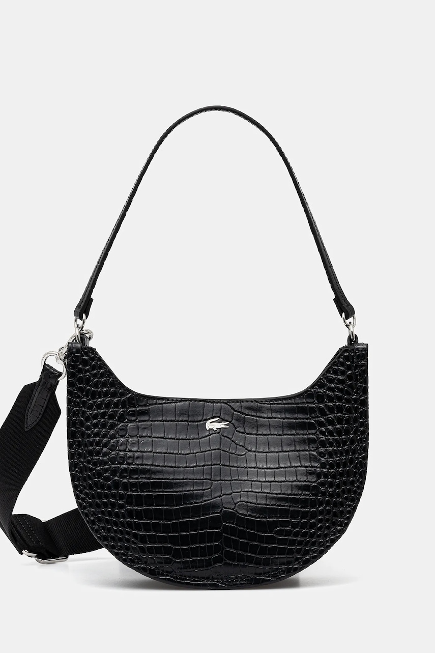 Τσάντα Lacoste χρώμα: μαύρο, NF4980KL
