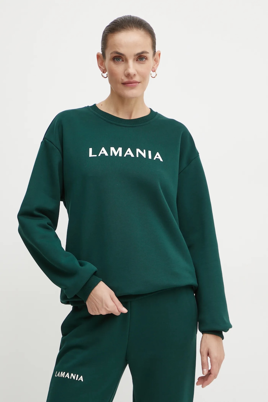 Μπλούζα La Mania HAPPY.3 χρώμα: πράσινο, HAPPY.3