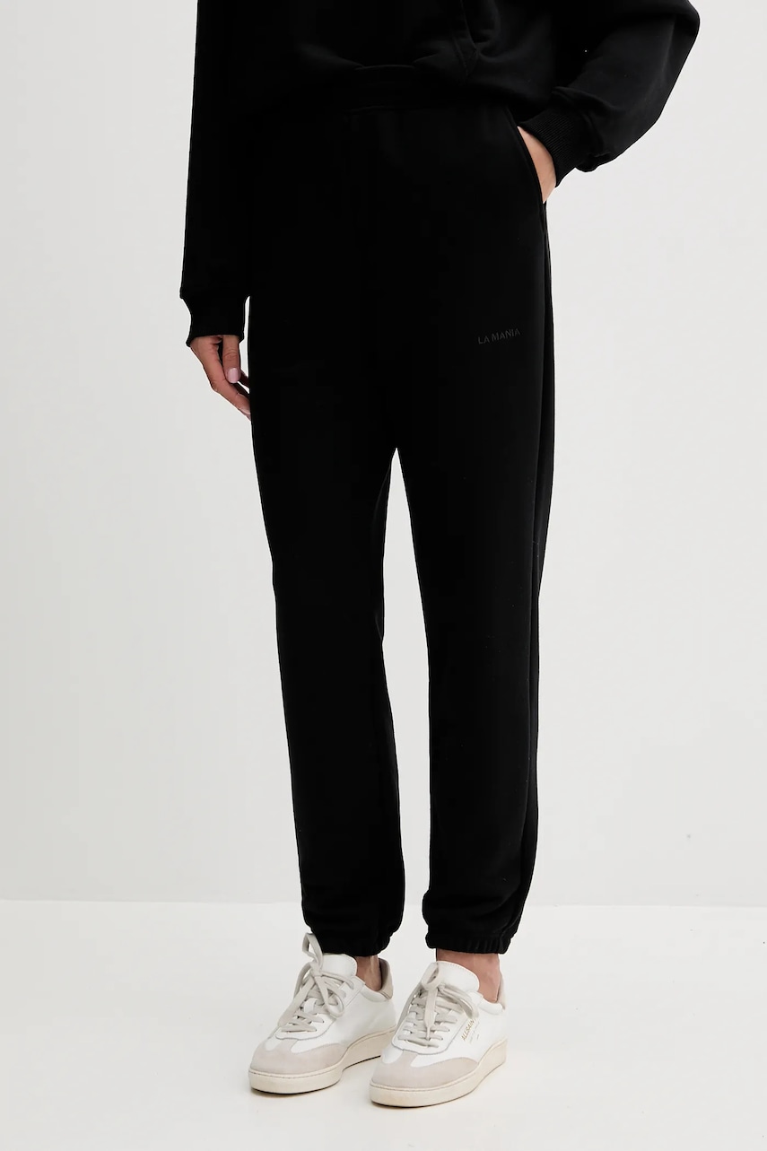 Παντελόνι φόρμας La Mania LYN χρώμα: γκρι, LYN