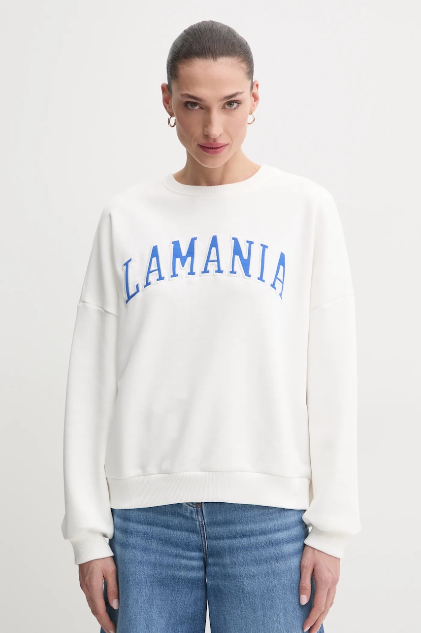 Μπλούζα La Mania χρώμα: άσπρο, URBAN
