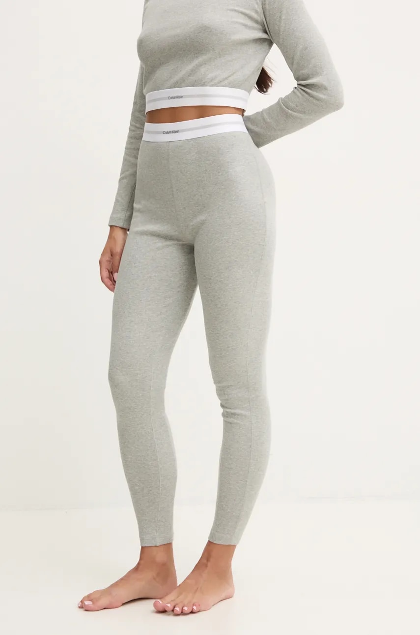 Κολάν lounge Calvin Klein Underwear χρώμα: γκρι, 000QS7220E